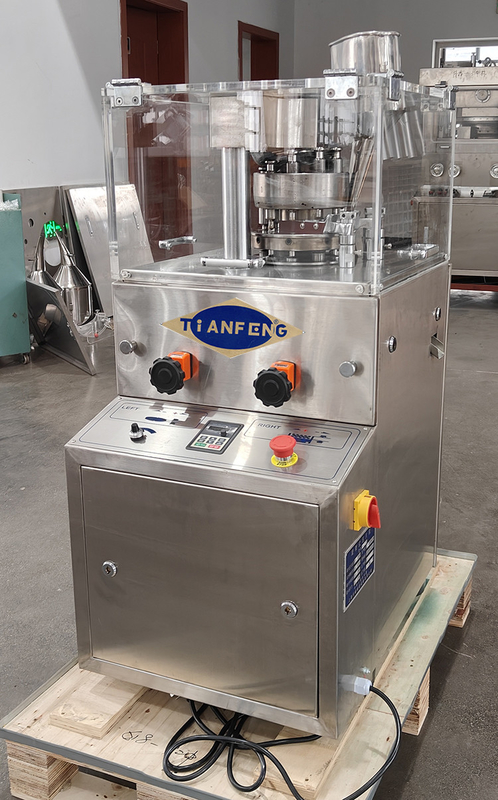 고속 ZP5/7/9 작은 로터리 알약 태블릿 프레스 머신 20mm Max Dia