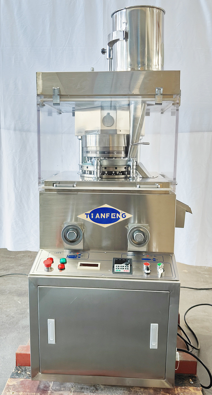 ZPW15D ZPW17D ZPW19D 로터리 태블릿 프레스 머신 3KW 42000 PC / 시간 20mm 지름의 태블릿