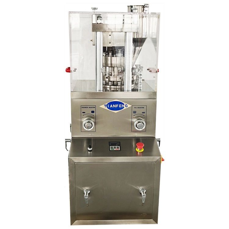 포탑 회전 속도 0-30 r/min 정제/정제 압축 생산용 장뇌 정제 제조기