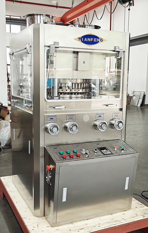 제약 정제 압축기 ZP45A, 최대 압력 100kN, 시간당 243,000정, 7.5KW