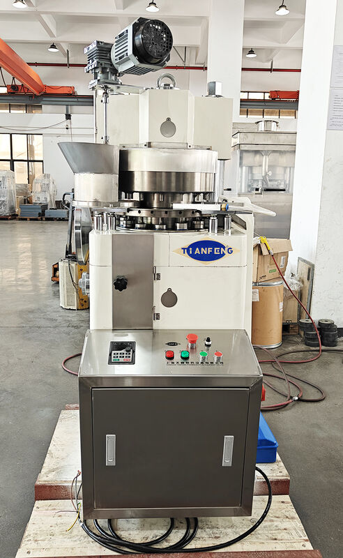 Tablet Compression Machine designed for easy maintenance and quick changeover between different tablet sizes and shapes