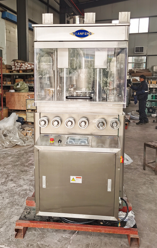 정제 분말을 위한 고속 산업 회전하는 압축 압박 기계 7.5 KW