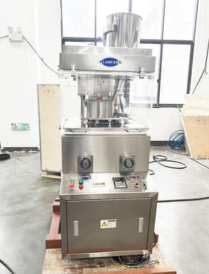 대형 정제 제조용 빠르고 정확한 380V 분말 로터리 정제 압축기 ZPW15D ZPW17D