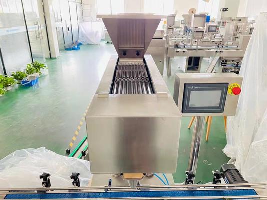 전문적인 전기 구동 자동 정제 충전 및 계수 기계, 220V/50HZ 0.6KW
